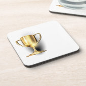 Gold Trophy Bier Onderzetter (Linkerzijde)