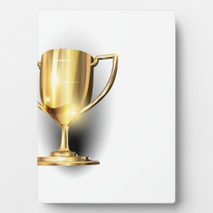 Gold Trophy Fotoplaat