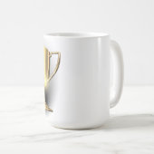 Gold Trophy Koffiemok (Voorkant rechts)