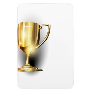 Gold Trophy Magneet