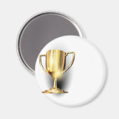 Gold Trophy Magneet (Voorkant / Achterkant)