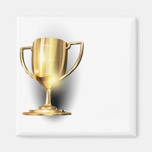 Gold Trophy Magneet (Voorkant)
