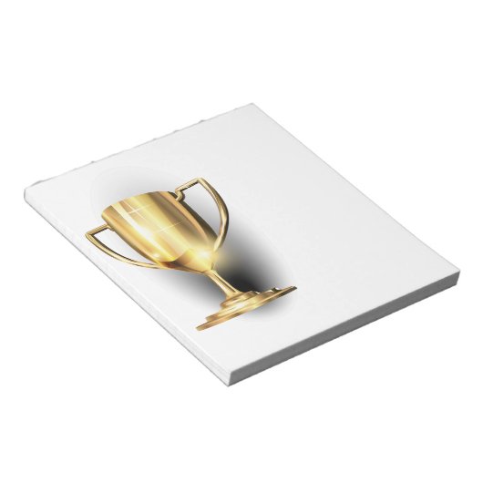 Gold Trophy Notitieblok (Schuin)