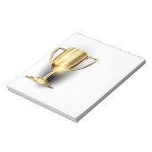 Gold Trophy Notitieblok (Linkerzijde)