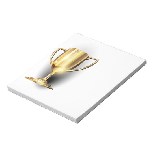 Gold Trophy Notitieblok (Linkerzijde)