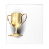 Gold Trophy Notitieblok (Voorkant)