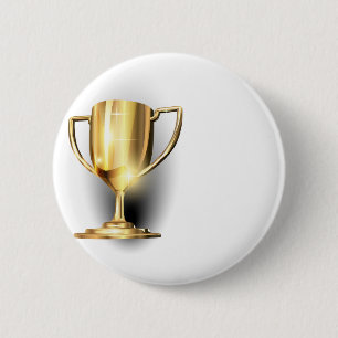 Gold Trophy Ronde Button 5,7 Cm