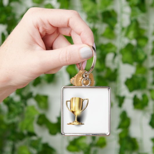 Gold Trophy Sleutelhanger (Hand)