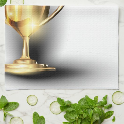 Gold Trophy Theedoek (Gevouwen)