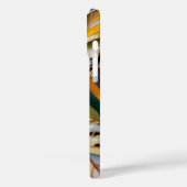 Gold Tropical Leaf Luxury Phone Case (Achterkant / Links)