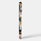 Gold Tropical Leaf Luxury Phone Case (Achterkant / Rechts)