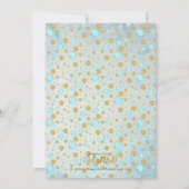 Gold Tropische Feestdagen Kerstmis in Florida Foto Feestdagenkaart (Achterkant)