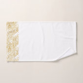 Gold Tropische handdoekset Bad Handdoek (Handdoek)