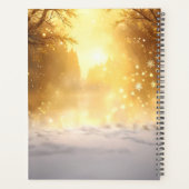 Gold Truck Kerstboom Vakantieplanner Planner (Achterkant)