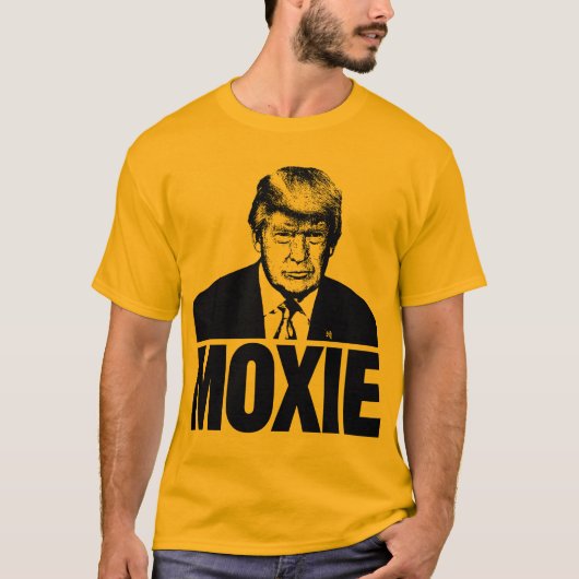 Gold Trump Moxie T shirt (Voorkant)