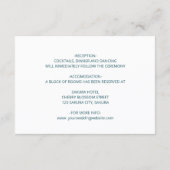 Gold Turtles Coastal Details Informatiekaartje (Achterkant)