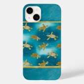 Gold Turtles Cool iPhone Case (Achterkant)