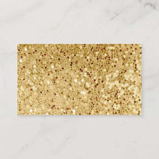 Gold Twinkle Little Star Baby Diaper Raffle Kaart (Achterkant)