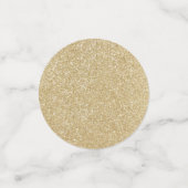 Gold Twinkle Little Star-Baby shower Confetti (Kleine voorkant)