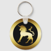 GOLD UNICORN SLEUTELHANGER (Voorkant)