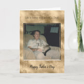 Gold Vaderdag Kaart (Voorkant)