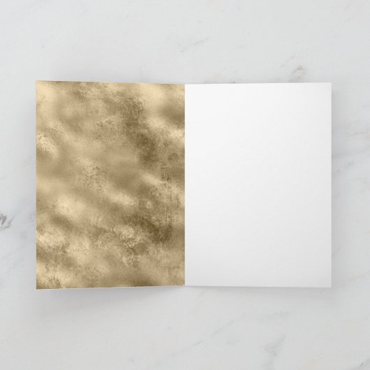 Gold Vaderdag Kaart (Binnen)