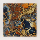 Gold Vein Agate Puzzle Legpuzzel (Horizontaal)