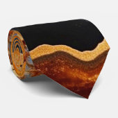 Gold Vein Agate Stropdas (Opgerold)