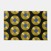 Gold Vinyl Record Album Deurmat (Voorkant)