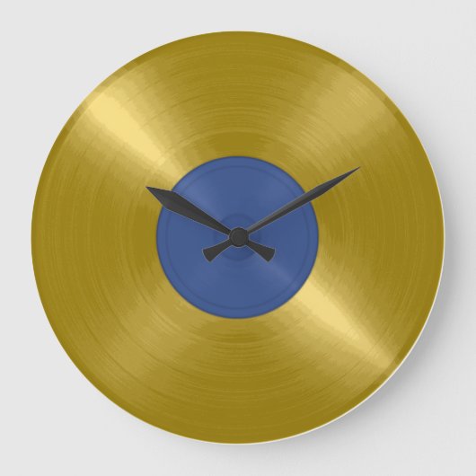 Gold Vinyl Record Album Grote Klok (Voorkant)
