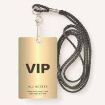 Gold VIP All Access Event Concert om QR-partij aan