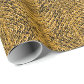 Gold Viper Snakeskin Cadeaupapier (Rol Hoek)