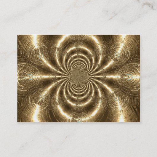 Gold Vortex Visitekaartje (Voorkant)