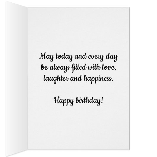 Gold Waterverf Heart 17e verjaardag (Binnen (Rechts))