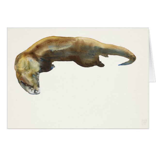 Gold-waterverf op papier (Voorkant Horizontaal)