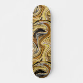 Gold Wave Persoonlijk Skateboard (Voorkant)