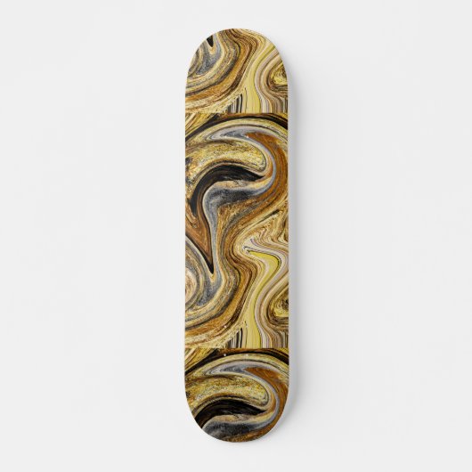 Gold Wave Persoonlijk Skateboard (Voorkant)