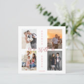 Gold We vernieuwen nog steeds de foto van Vows Col Kaart (Staand voorkant)