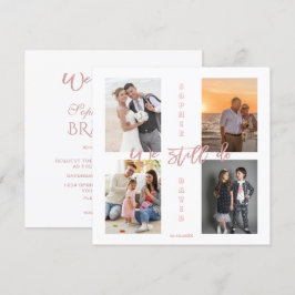 Gold We vernieuwen nog steeds de foto van Vows Col Kaart