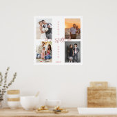 Gold We vernieuwen nog steeds de foto van Vows Col Poster (Keuken)