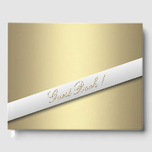 Gold Wedding, Jubileum Event Guest Book