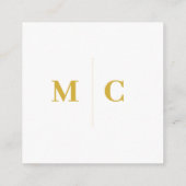 Gold Wedding Photo Sharing met QR-code Informatiekaartje (Achterkant)