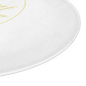 Gold Wedding Snijplank (Hoek)