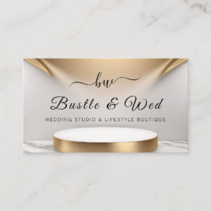 GOLD WEDDING STUDIO & LIFESTYLE BOETIEK VISITEKAARTJE