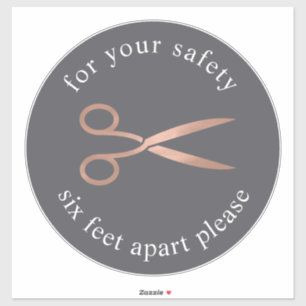 Gold Whisk Maatschappelijke vervormingsvloer bak Sticker