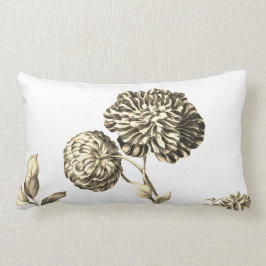 Gold & White  Botanical Floral Toile No.2 Kussen