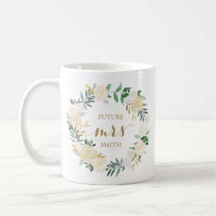 Gold White Flower Wedding Planning Mrs Coffee Mok