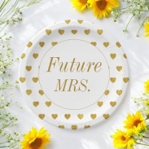 Gold White Future Mrs. Vrijgezellenfeest