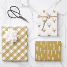 Gold White, gemengde roestbakken, dunne Bossen