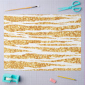 Gold White Glitter Boho Popular Tiger Collectie Tissuepapier (Craft)